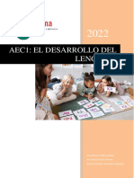 AEC 1. El Desarrollo Del Lenguaje (Ps. Dess. II)