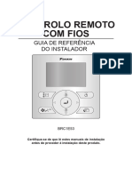 BRC1E53 4PPT419250-1 2015 10 Installer Reference Guide Portuguese