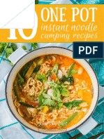 10 One Pot Instant Noodle Camping Recipes Ebook