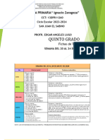 6 Actividades Semana Del 20 Al 24 de Mayo de 2024