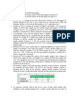 Lecture 9 F Test Practice Questions