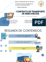 Contrato de Transporte de Mercancias Presentacion