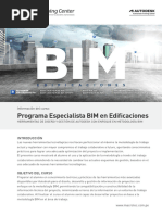 Brochure Programa Especialista BIM Edificaciones 2025 Macrotec Training Center