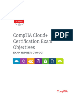 Comptia Cloud Objectives cv0-001