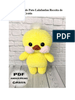 PDF Croche de Pato Lalafanfan Receita de Amigurumi Gratis