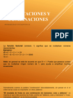 Clase 4 - Permutaciones y Combinaciones - Estadistica II