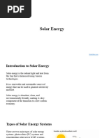 Solar Energy