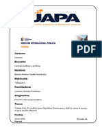 Trabajo Final, Derecho Internacional Público, Bismar Castillo