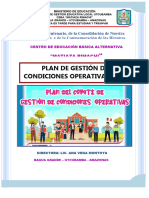 Plan Del Comite de Gestion de Condiciones Opertivas - 2024