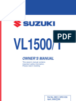 (2009) Suzuki Intruder VL1500 (T) - Owner's Manual