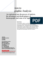 Introduction To Thermographic Analysis SKF