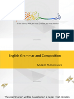 CSPs English GrammarCompostion by Mureed Hussain Jasra