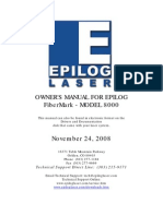 Manual Epilog Laser Mod 8000