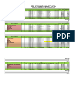 Attendance & Salary Sheet Contractor