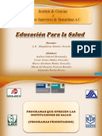 Tarea de Educacion para La Salud