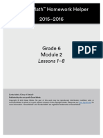 EurekaMath - G6 - Operations and Division of Fractions - Homework