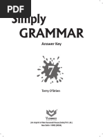 978 93 5199 742 9 - Simply - Grammar - Answer - Key 7