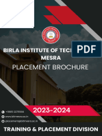 Placement Brochure 2023-24