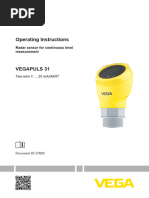 en Operating Instructions VEGAPULS 31 Two Wire 4 20 MA HART