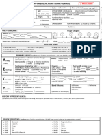 Who Standardized Emergency Unit Form General