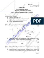 Be Mechanical Engineering Semester 6 2023 February Computer Aided Engineering Cae Pattern 2019