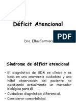 Déficit Atencional: Dra. Elba Contreras Aldea