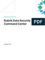 Ra Rubrik Data Security Command Center