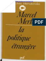 La Politique Etrangère, Marcel Merle