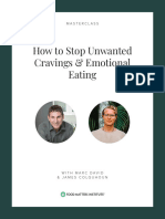 How To Stop Unwanted Cravings Emotional Eating With Marc David