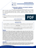 Acesso À Saúde Da População Lgbtqia Na Atenção Primária Revisão Narrativa