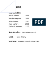 Topic: DNA: Submitted by