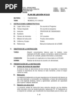 Plan de Leccion 23