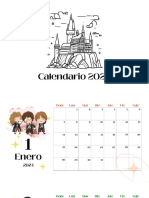 Calendario 2024 Harry Potter