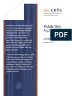 Mobile Web Apps