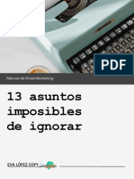 13 Asuntos Imposibles de Ignorar