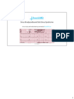 Sinus Bradycardia and Sick Sinus Syndrome