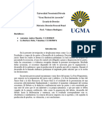 2DA EVIDENCIA. Derecho Procesal Penal. 2do Corte