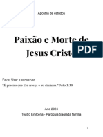 Apostila Encenação Paixão de Jesus Cristo