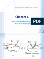 Switch Design Principles For Broadband Services: IEG4020 Telecommunication Switching and Network Systems