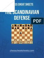 The Scandinavian Defense - Chess Cheat Sheets