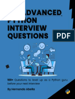 Abella Hernando 120 Advanced Python Interview Questions 2023