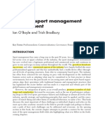 The New Sport Management Environment