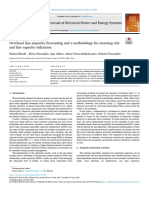 Ijepes, 2021, Overhead Line Ampacity Forecasting and A Methodology For Assessing Risk