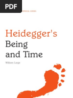 Heidegger - S Being and Time (Indiana Philosophical Guides)