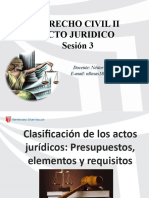 Acto Juridico - Sesión 03