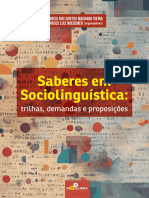 Saberes em Sociolinguistica