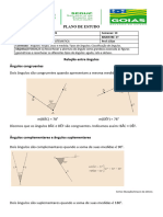 Aula 01 - Angulos Complementares e Suplementares - Matematica