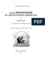 LES PIONNIERS DU GRAND DESERT Extrait