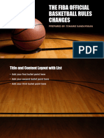 Ground Rules For Open League Basketball