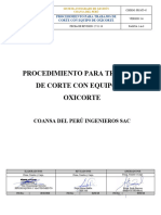 PR-MT-45 Procedimiento para Trabajo de Corte Con Equipo D Oxicorte